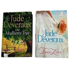 Jude Deveraux Fiction Book/Novel Lot/2 Hardcover Dust Cover Romance/Contemporary